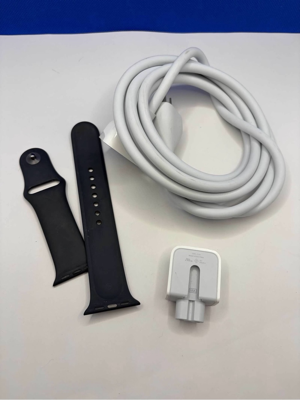 MacBook Charger Extender and Wall Plug with Apple Watch Band Bundle